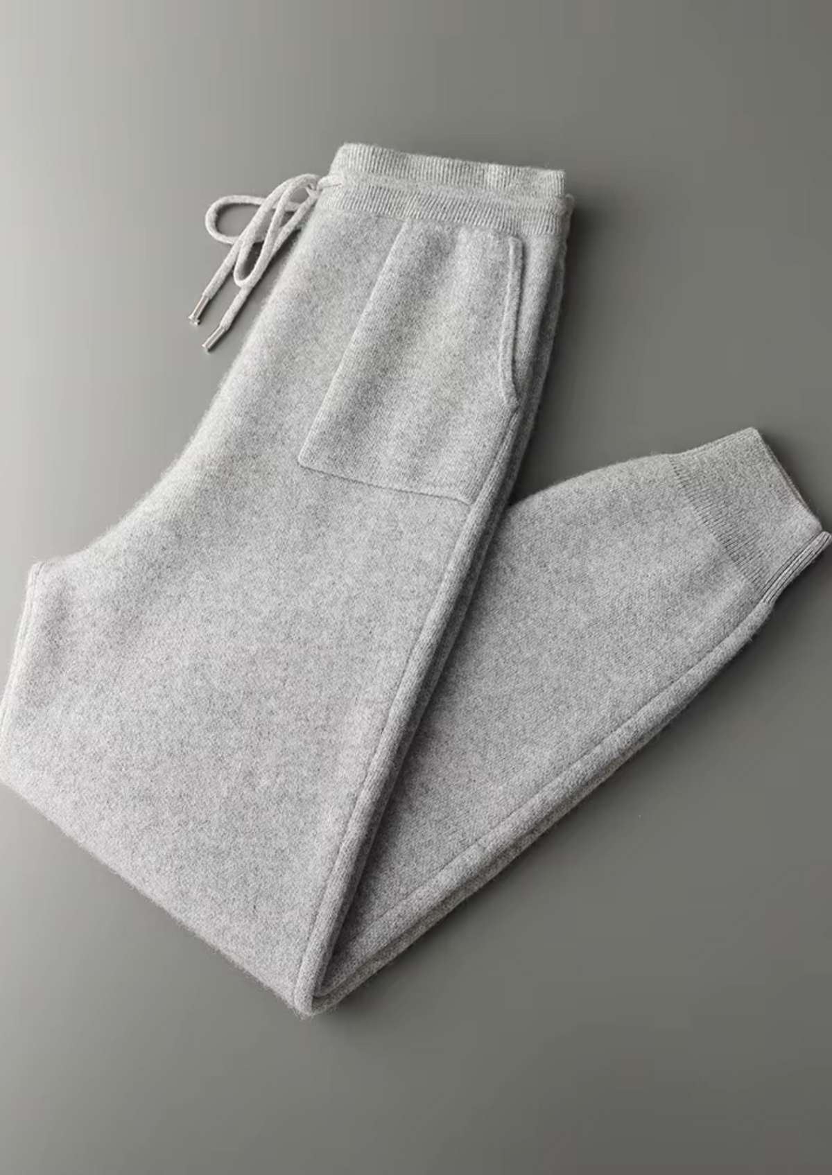 Premium Cashmere Leisure Joggers, view 3