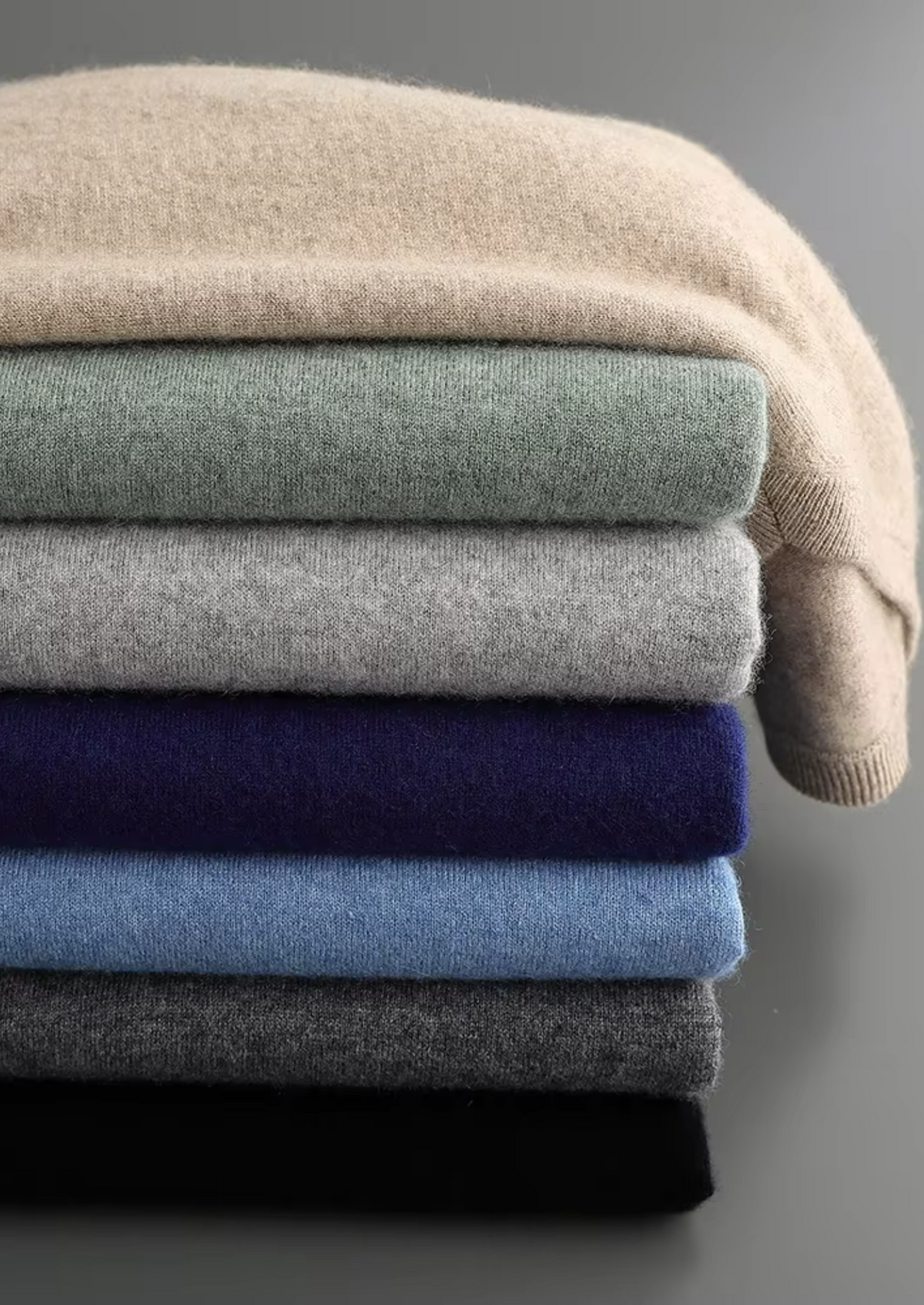 Pure Extra-Fine Merino Wool Classic V-Neck Sweater, view 15