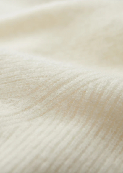 Premium Cashmere Ribbed Half-Zip Sweater, view 11