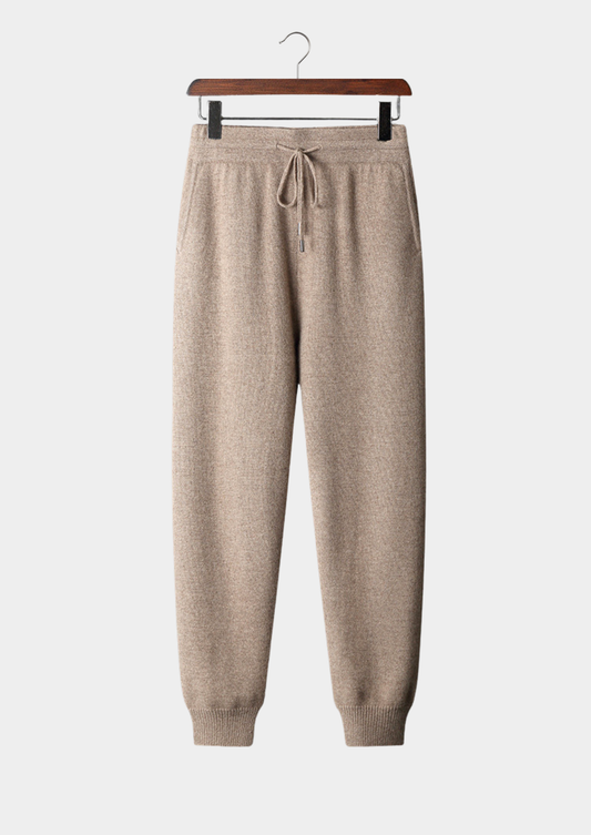 Premium Cashmere Essential Leisure Joggers, view 1