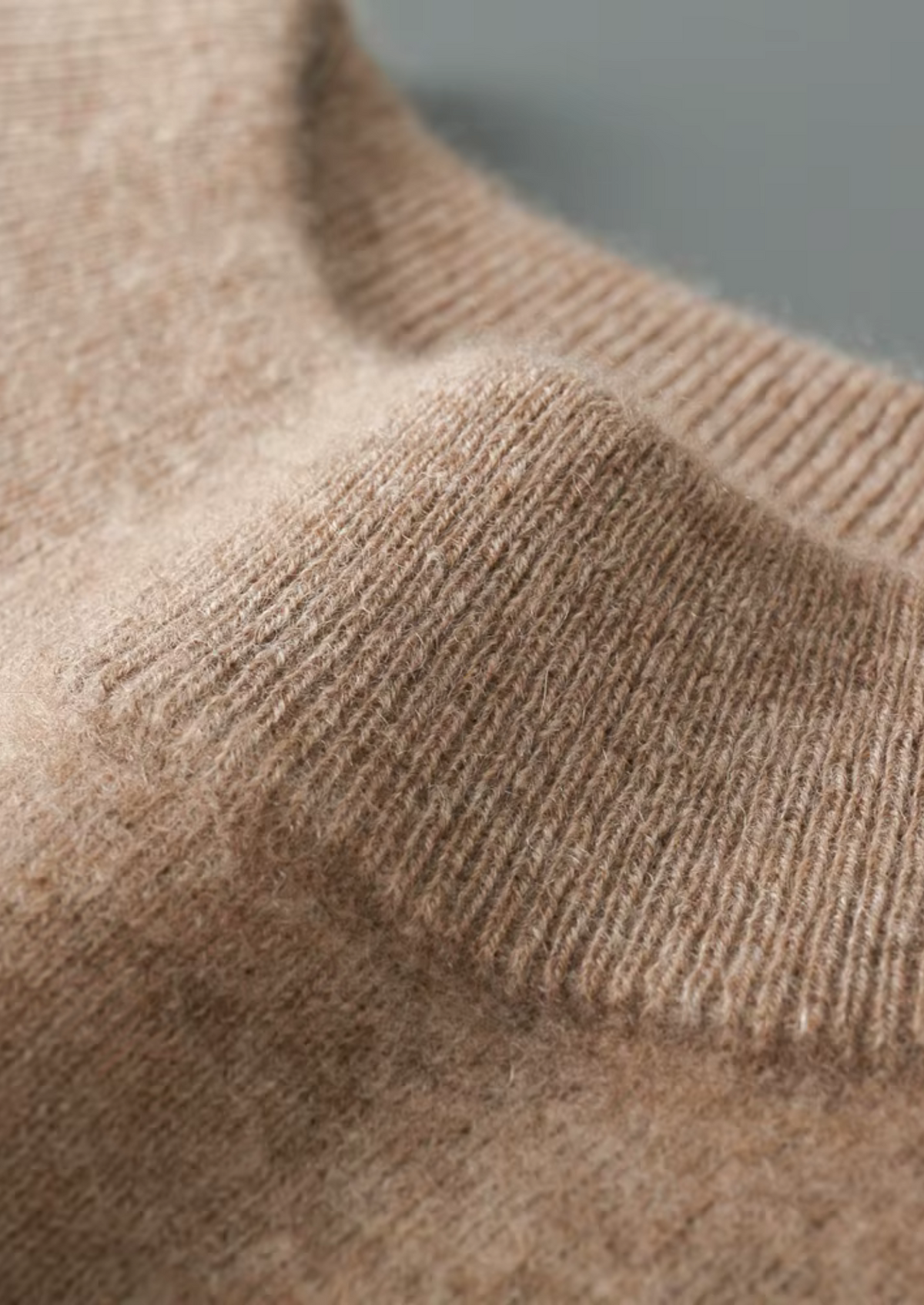 Pure Extra-Fine Merino Wool Classic Mockneck, view 5