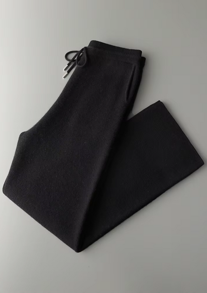 Premium Cashmere Relaxed Trousers, view 7
