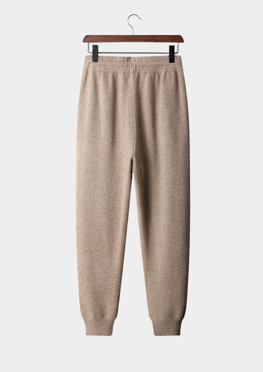 Premium Cashmere Essential Leisure Joggers, view 2