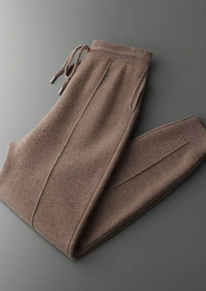 Pure Extra-Fine Merino Wool Leisure Joggers, view 16