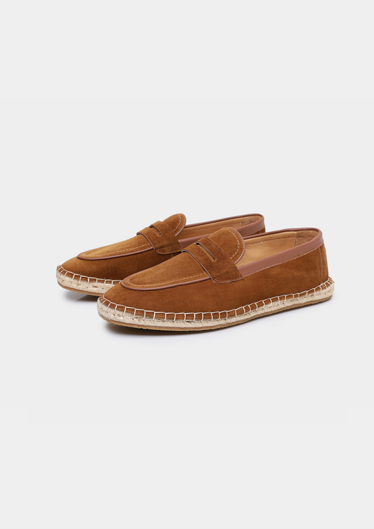 Positano Espadrille - Caramel, view 1