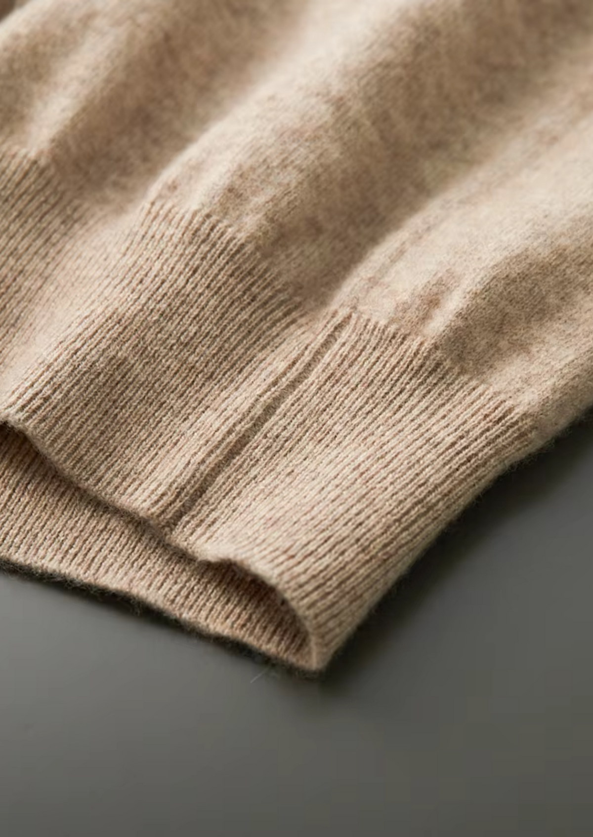 Pure Extra-Fine Merino Wool Classic V-Neck Sweater, view 6