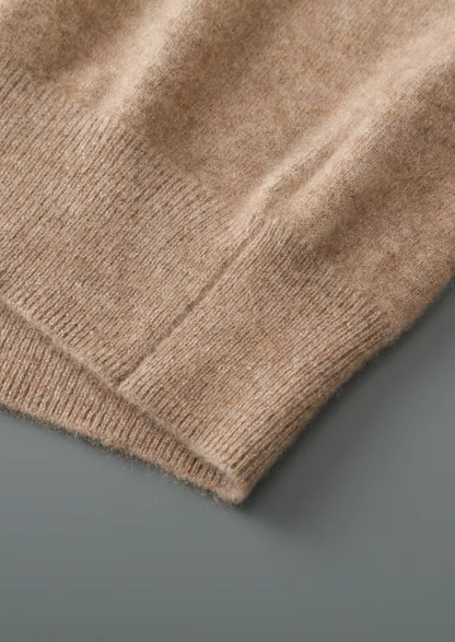 Pure Extra-Fine Merino Wool V-Neck Vest, view 10