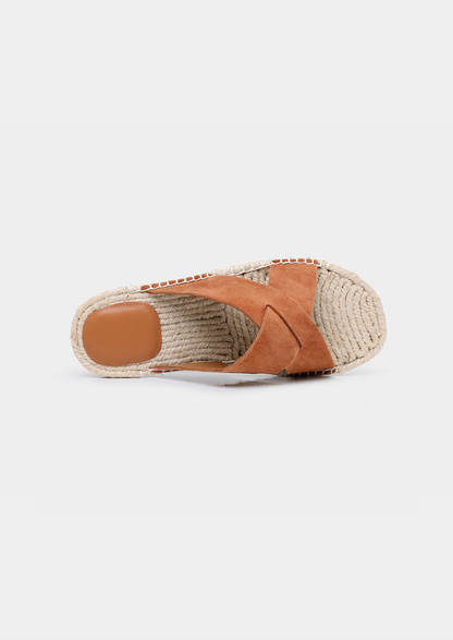 Capri Sandal - Caramel, view 6