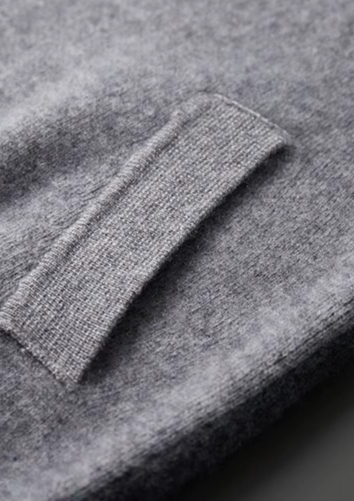 Premium Cashmere Dark Gray Torino Leisure Set, view 4