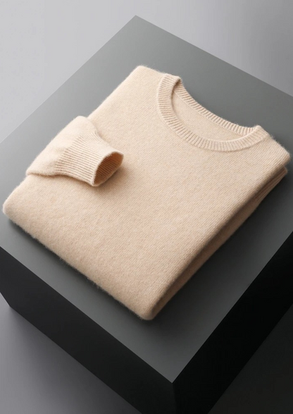 Pure Extra-Fine Merino Wool Classic Crewneck, view 9