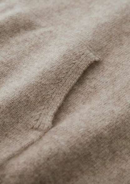 Premium Cashmere Essential Hoodie, view 6