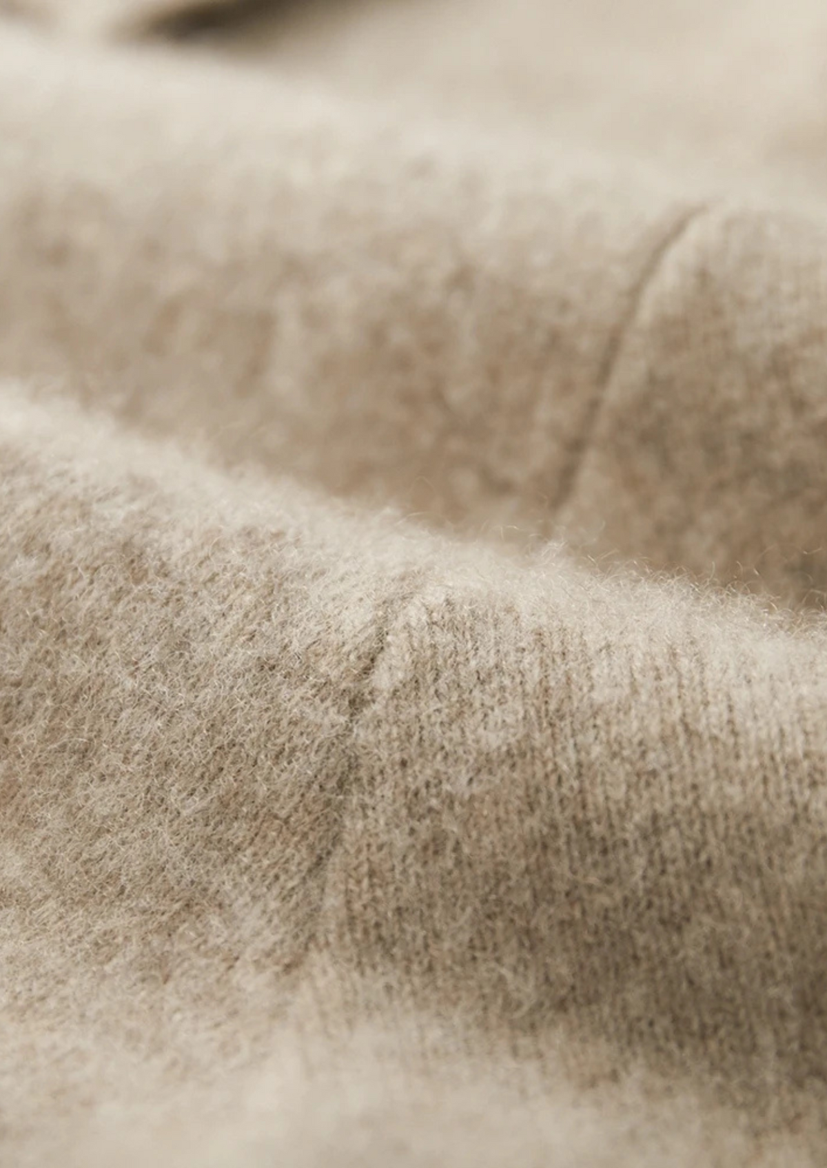 Premium Cashmere Zip Polo Cardigan, view 8