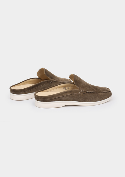 Sperlonga Slipper - Olive, view 2