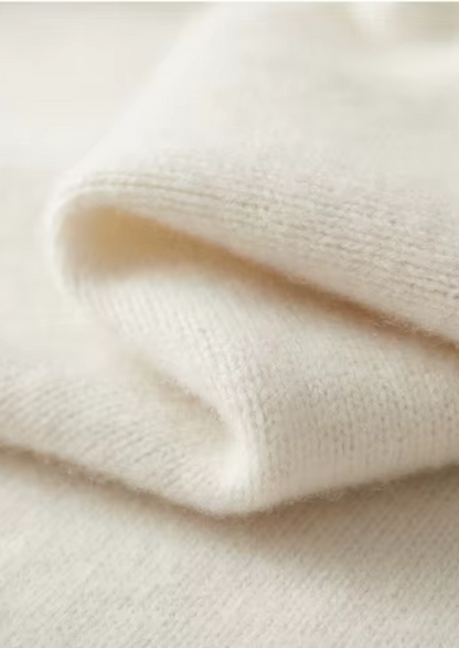 Pure Extra-Fine Merino Wool Classic Button Sweater, view 3