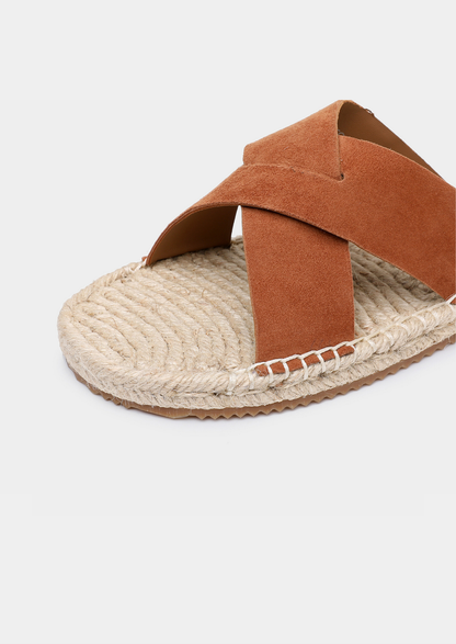 Capri Sandal - Caramel, view 3
