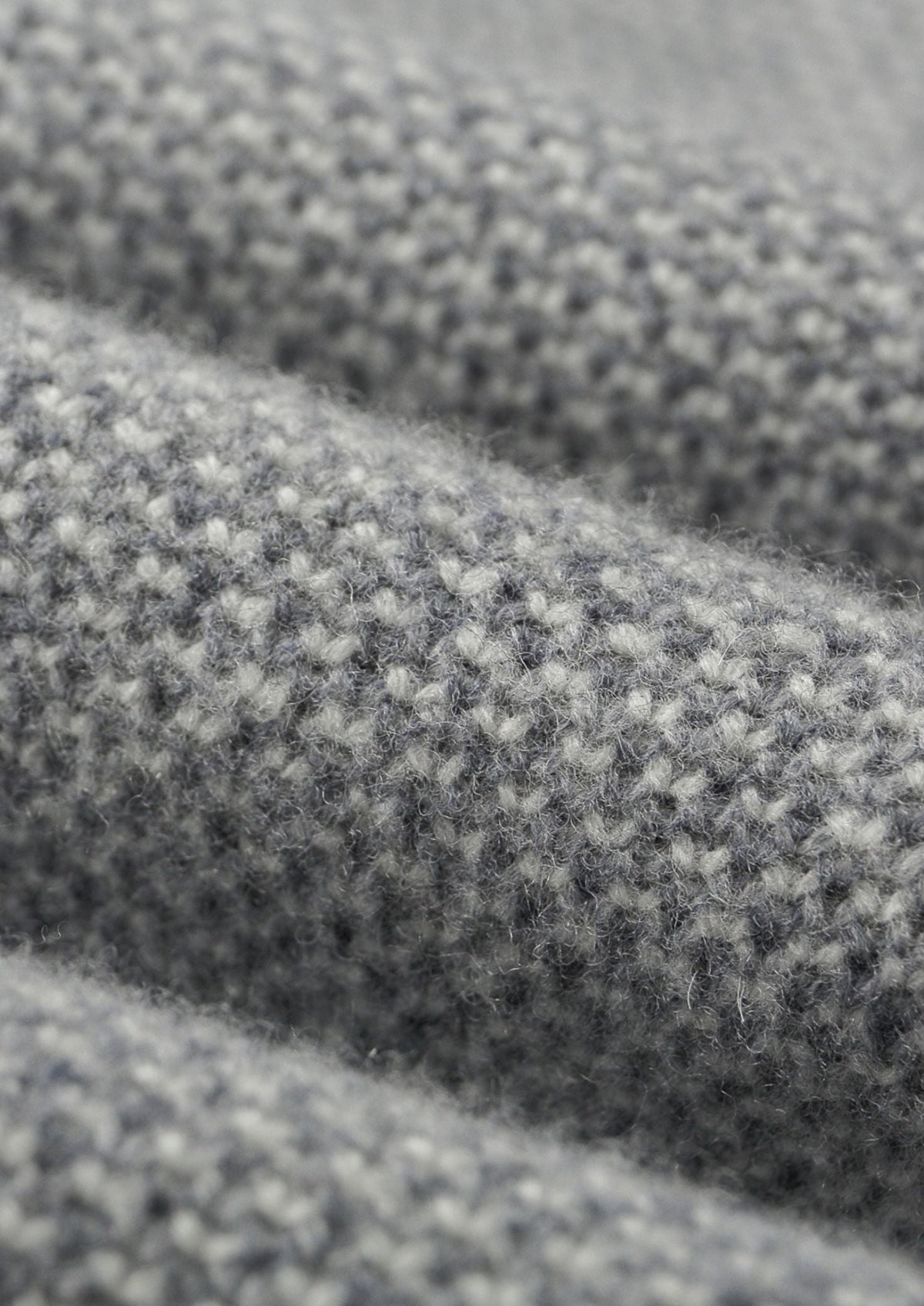 Pure Extra-Fine Merino Wool Light Gray Jaquard Set, view 4