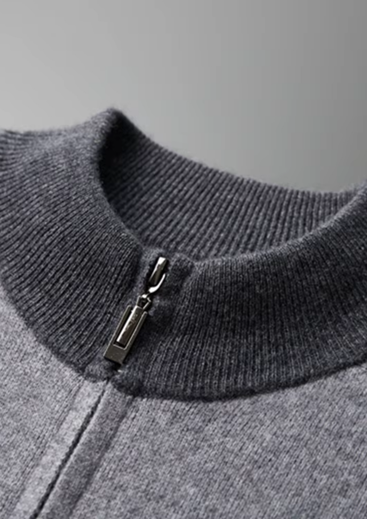 Premium Cashmere Dark Gray Torino Leisure Set, view 8