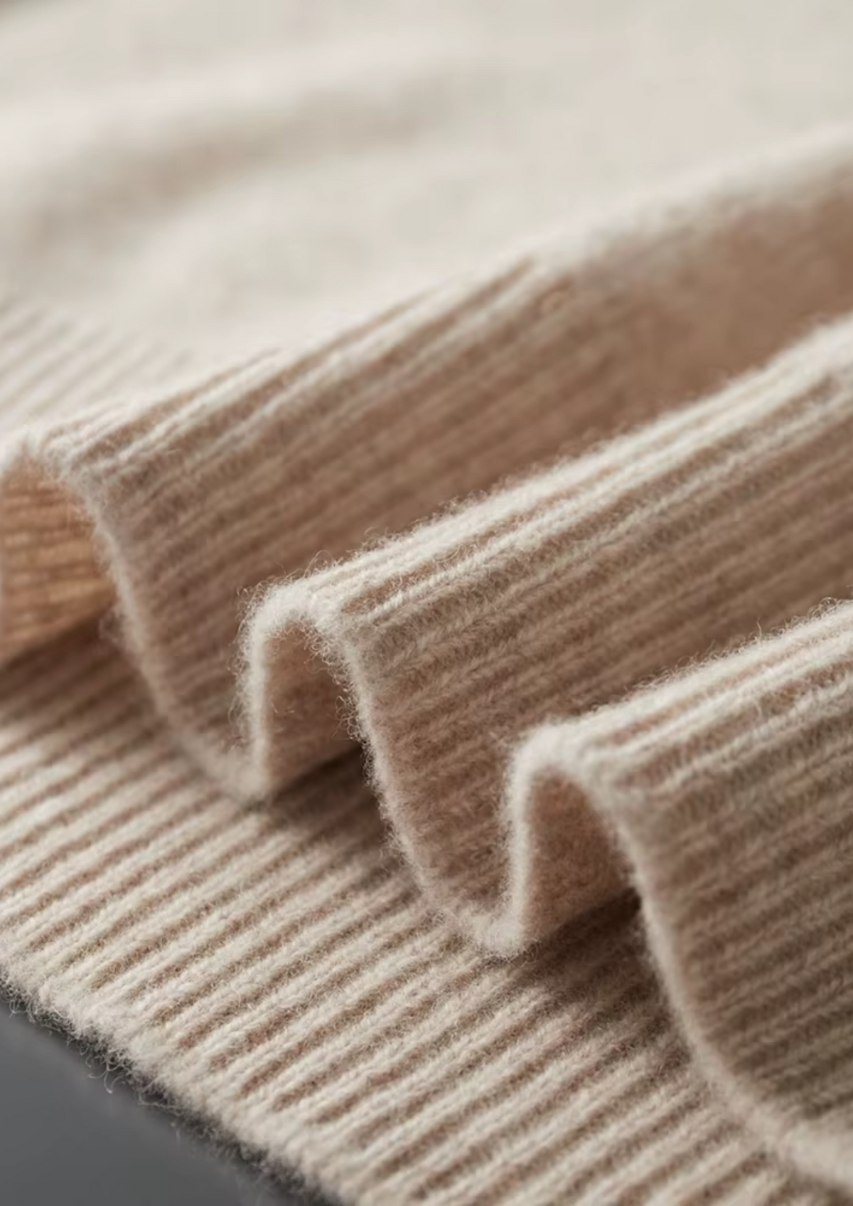 Pure Extra-Fine Merino Wool Button Hoodie, view 6
