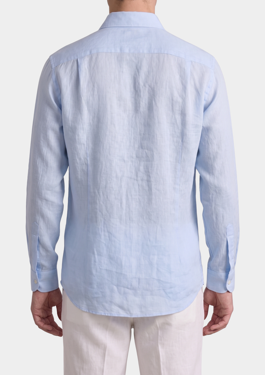 Tiberina Coastal Shirt - Light Blue, view 2