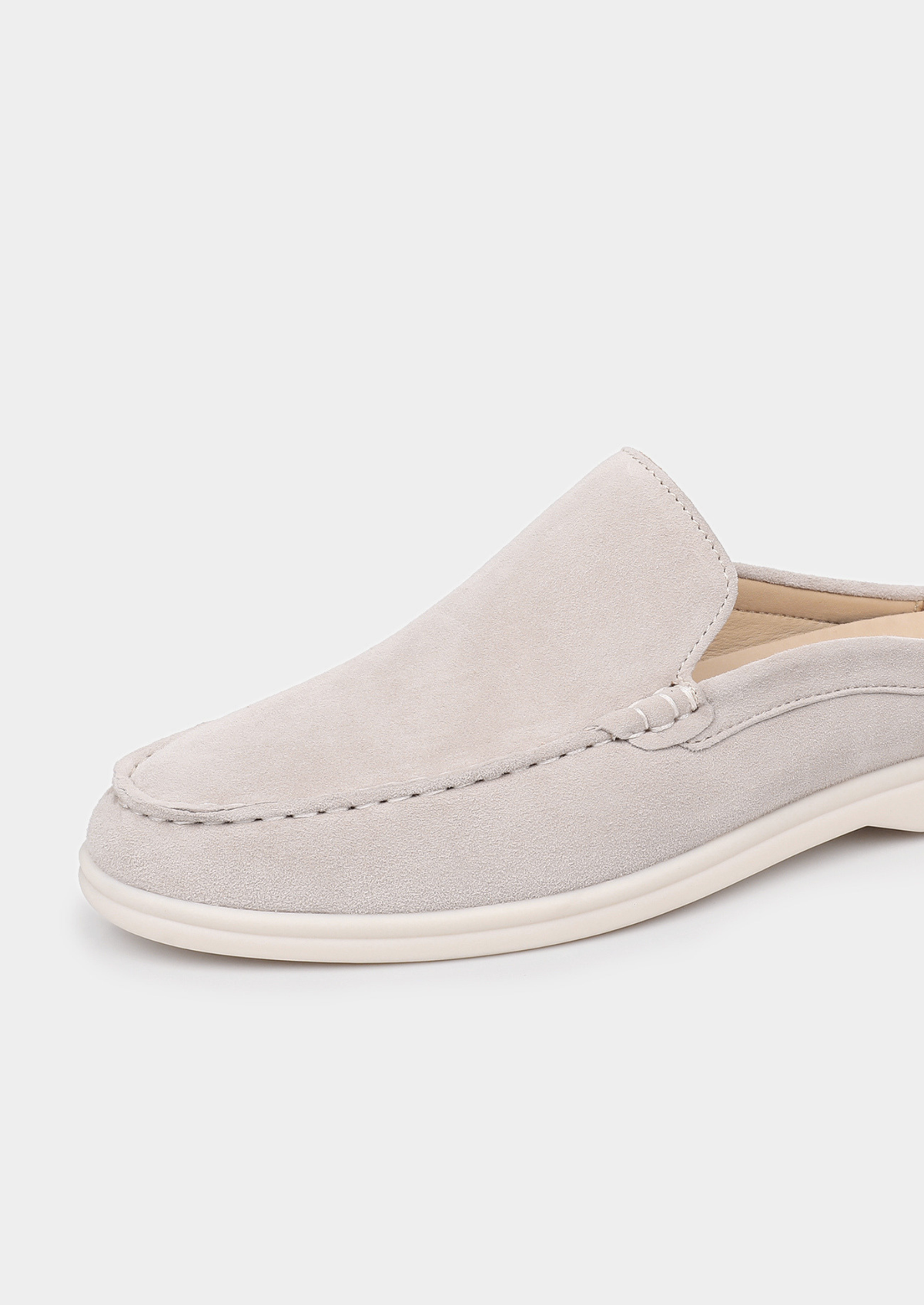 Sperlonga Slipper - Light Grey, view 5