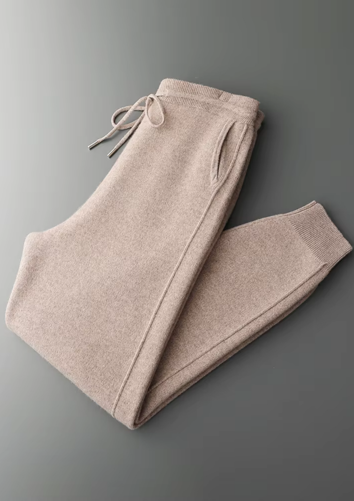 Pure Extra-Fine Merino Wool Leisure Joggers, view 6