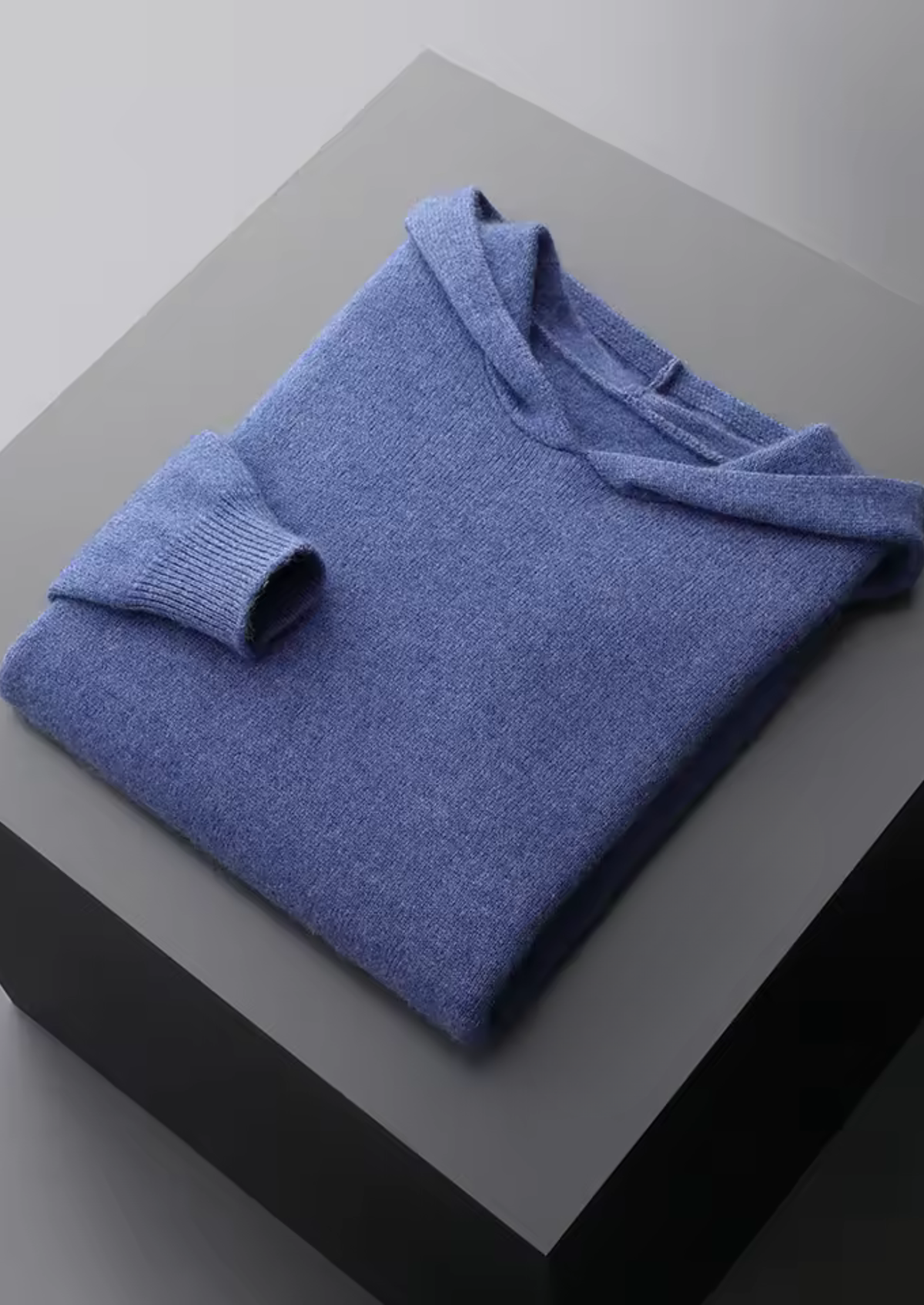 Premium Cashmere Essential Hoodie, view 8