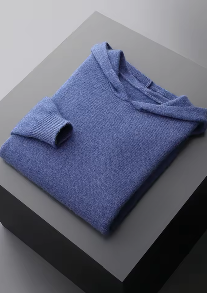 Premium Cashmere Essential Hoodie, view 8