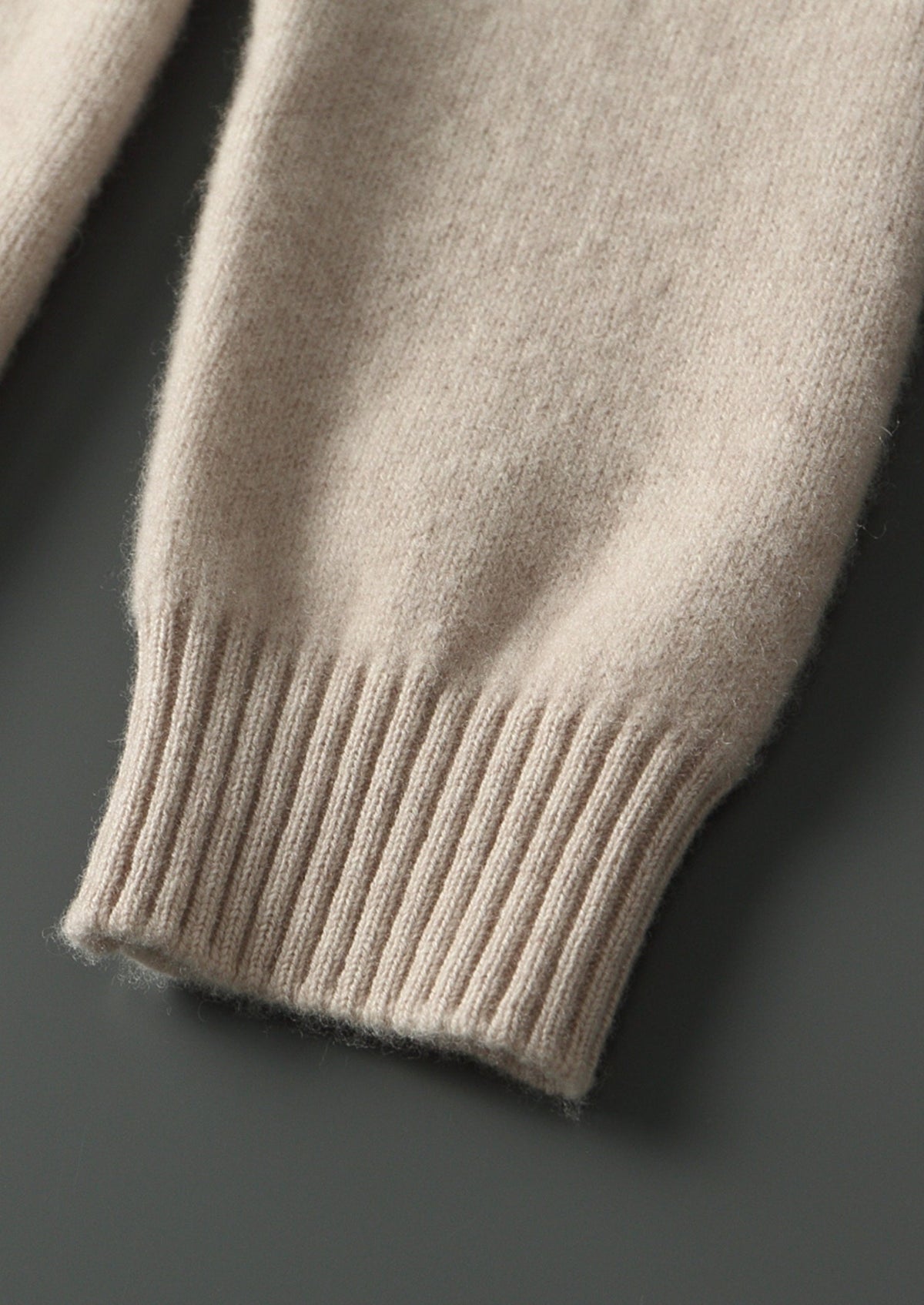 Pure Extra-Fine Merino Wool Button Hoodie, view 5