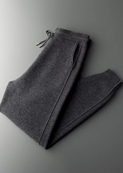 Pure Extra-Fine Merino Wool Leisure Joggers, view 14