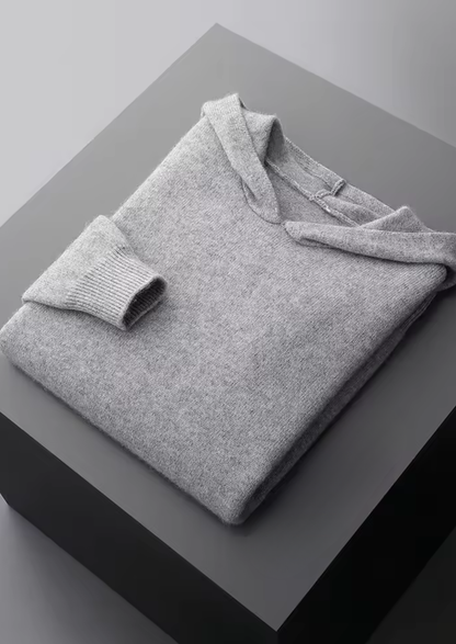 Premium Cashmere Essential Hoodie, view 7
