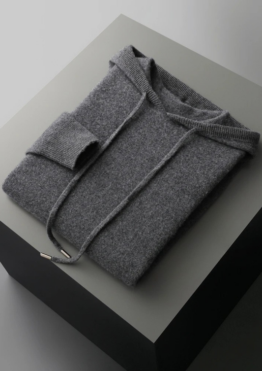 Premium Cashmere Dark Gray Alain Leisure Set, view 2
