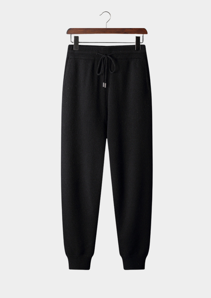 Premium Cashmere Essential Leisure Joggers, view 7