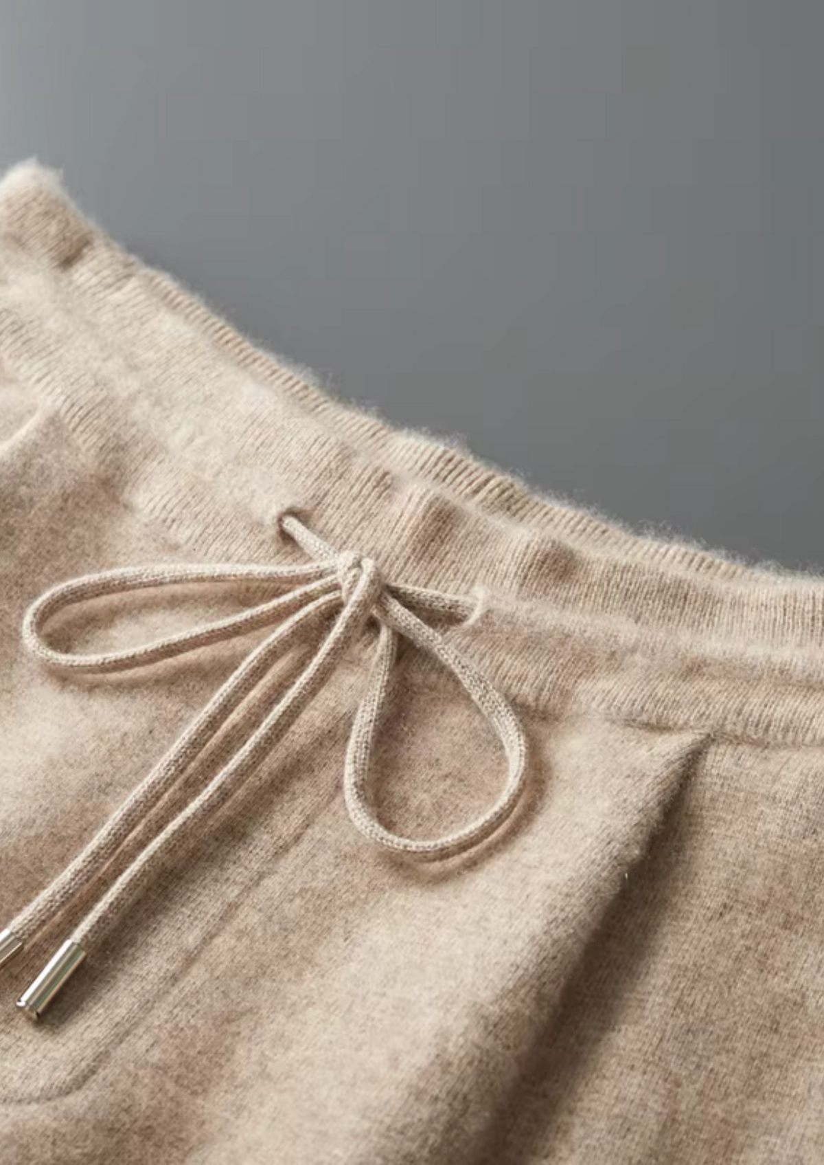 Premium Cashmere Pleated Trousers, view 9