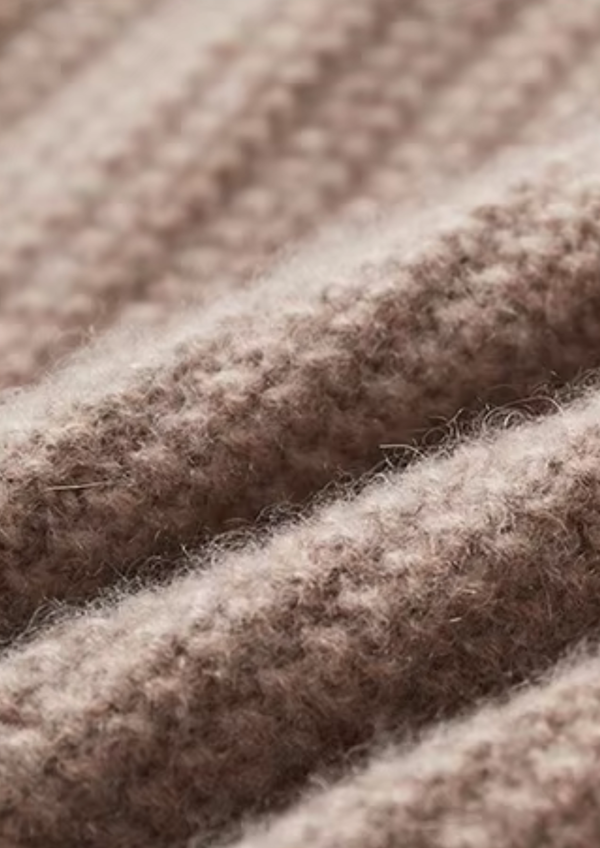 Pure Cashmere Beige Heavyweight Crewneck, view 6