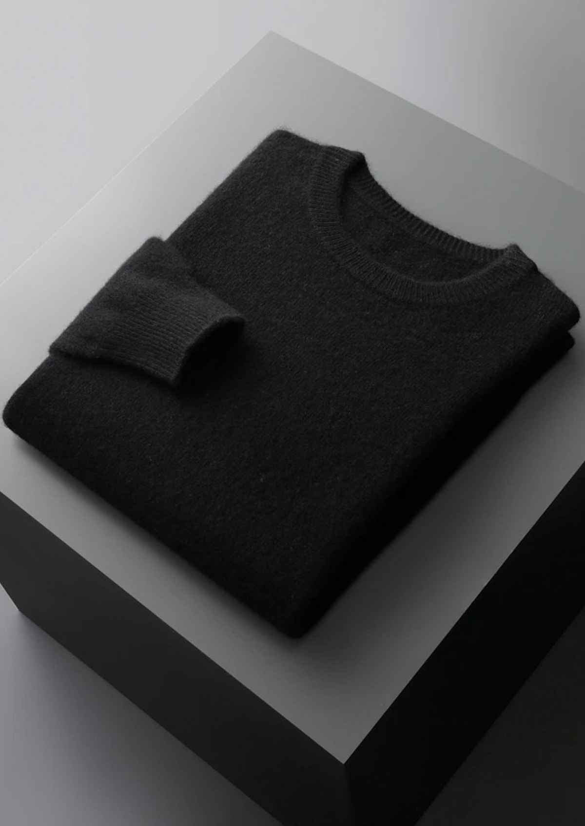 Pure Extra-Fine Merino Wool Classic Crewneck, view 20