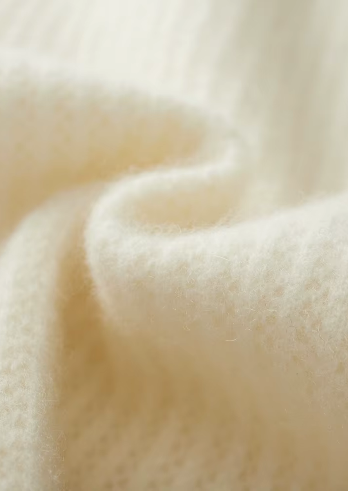 Pure Extra-Fine Merino Wool Ribbed Zipper Hoodie, view 14