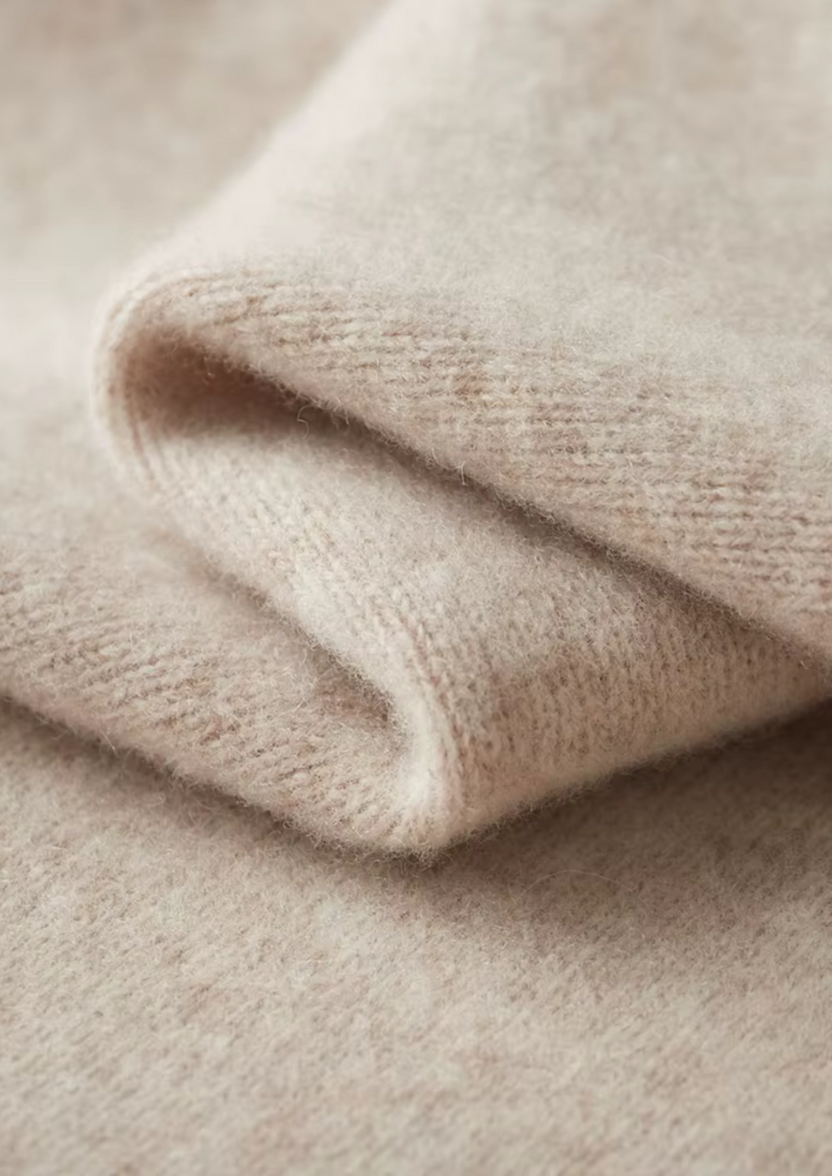 Pure Extra-Fine Merino Wool Button Hoodie, view 9