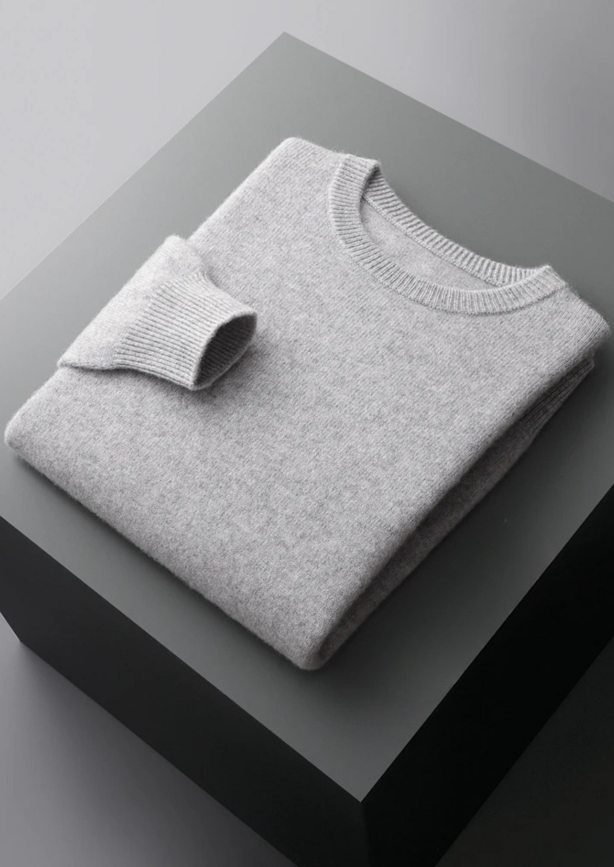 Pure Extra-Fine Merino Wool Classic Crewneck, view 17