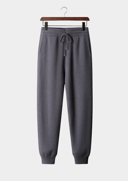 Premium Cashmere Essential Leisure Joggers, view 6