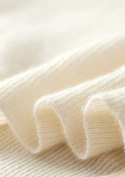 Pure Cashmere Ivory Body Warmer Vest, view 4