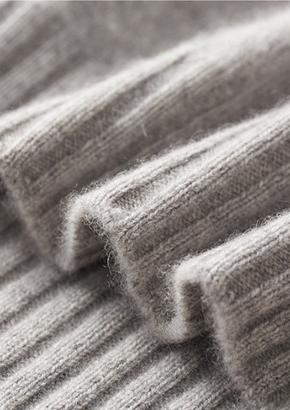 Pure Cashmere Mockneck Sweater, view 4