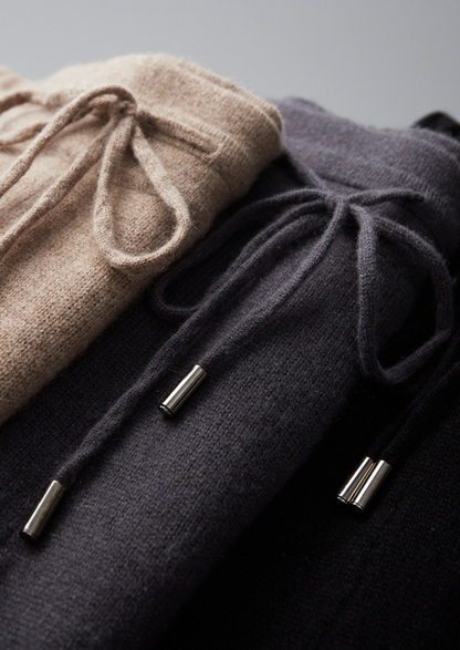 Premium Cashmere Essential Leisure Joggers, view 8