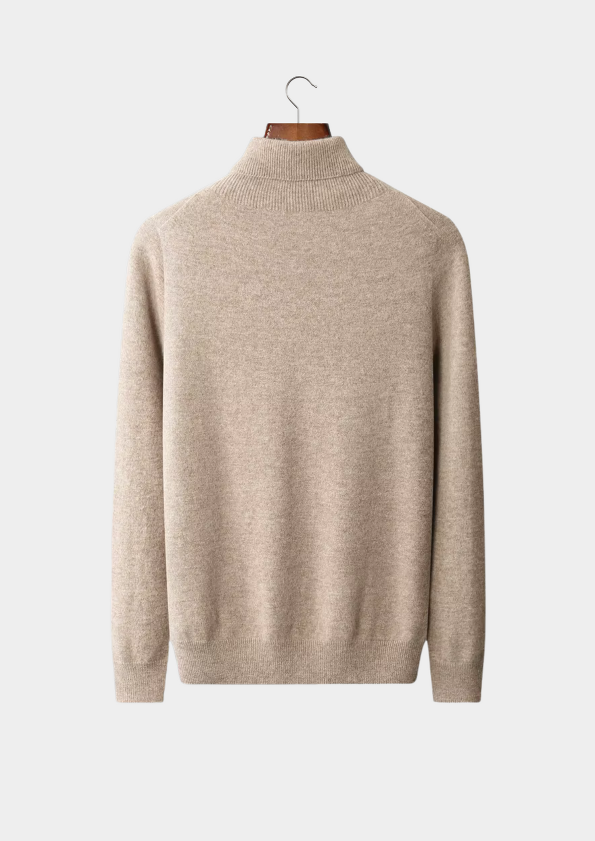 Pure Extra-Fine Merino Wool Classic Rollneck, view 2