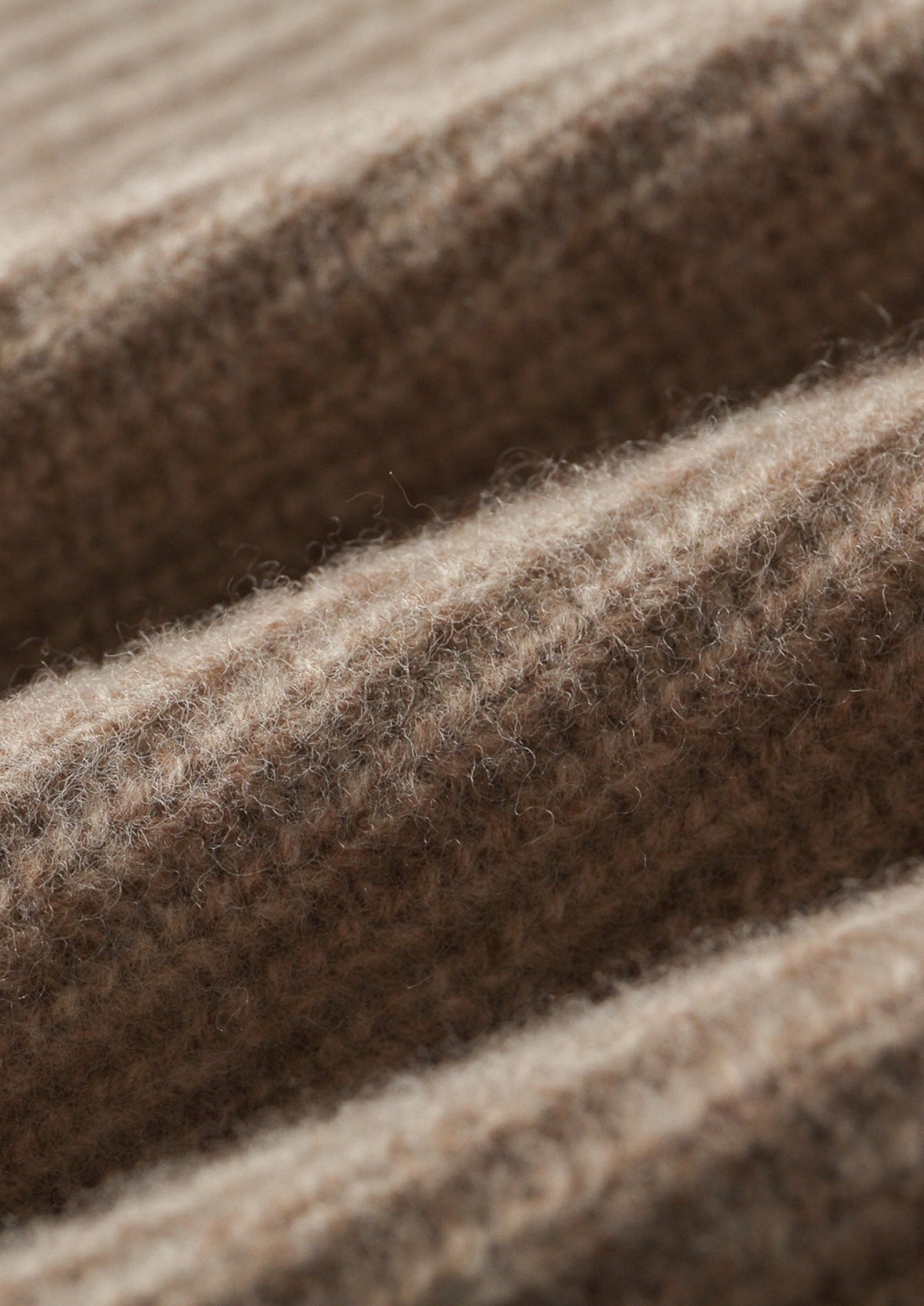 Pure Extra-Fine Merino Wool Ribbed Classic Button Cardigan, view 5