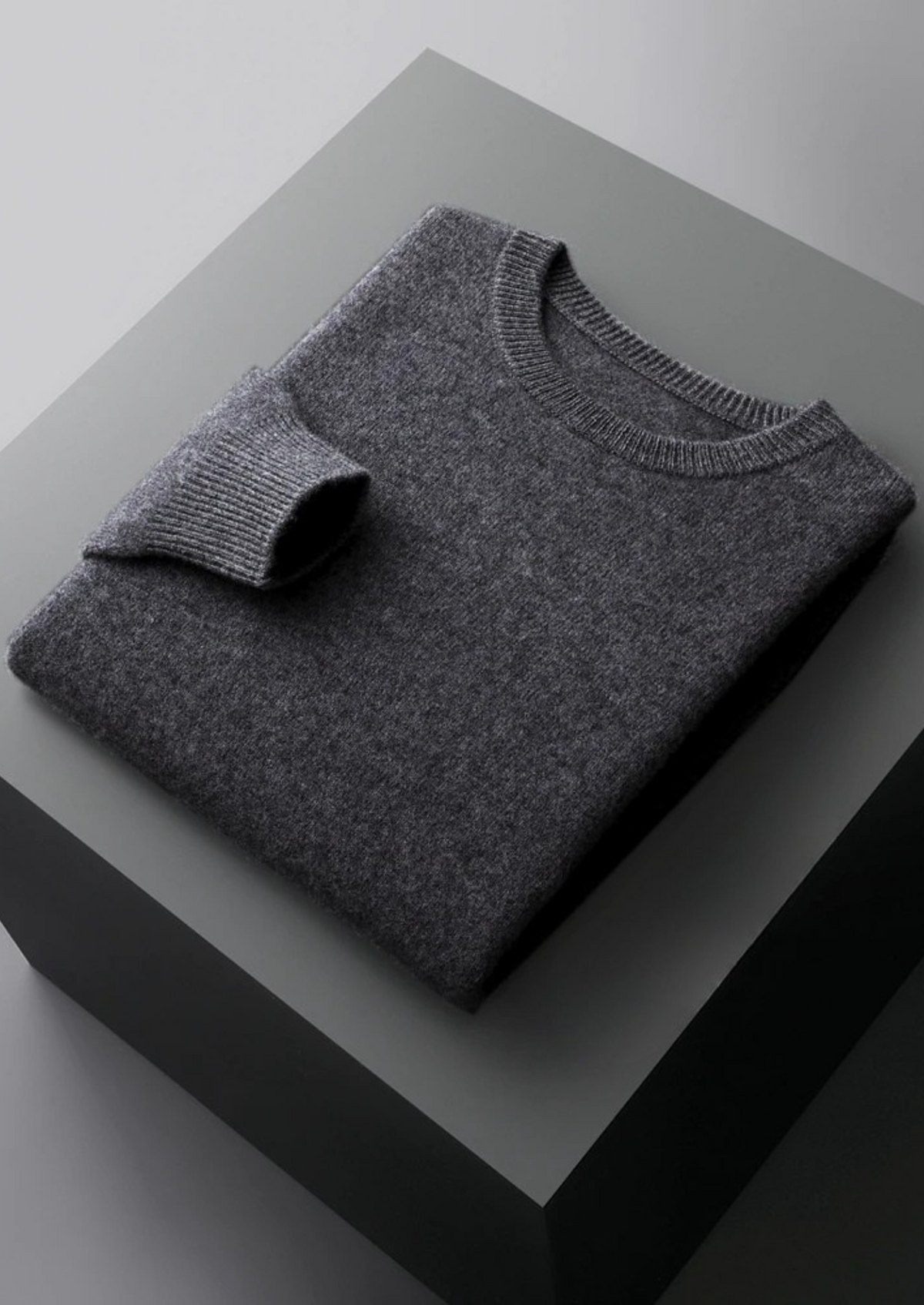 Pure Extra-Fine Merino Wool Classic Crewneck, view 21