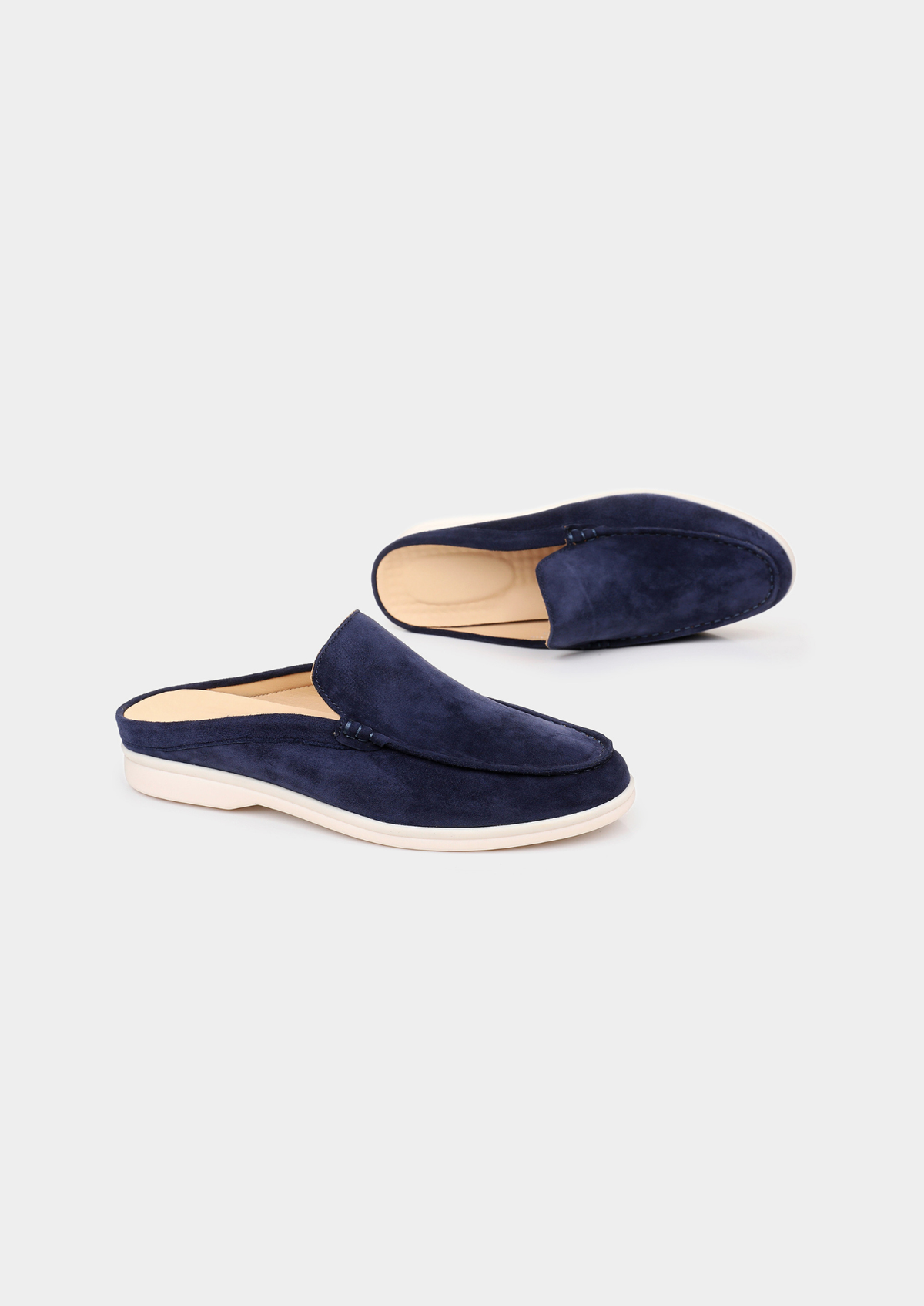 Sperlonga Slipper - Navy, view 2