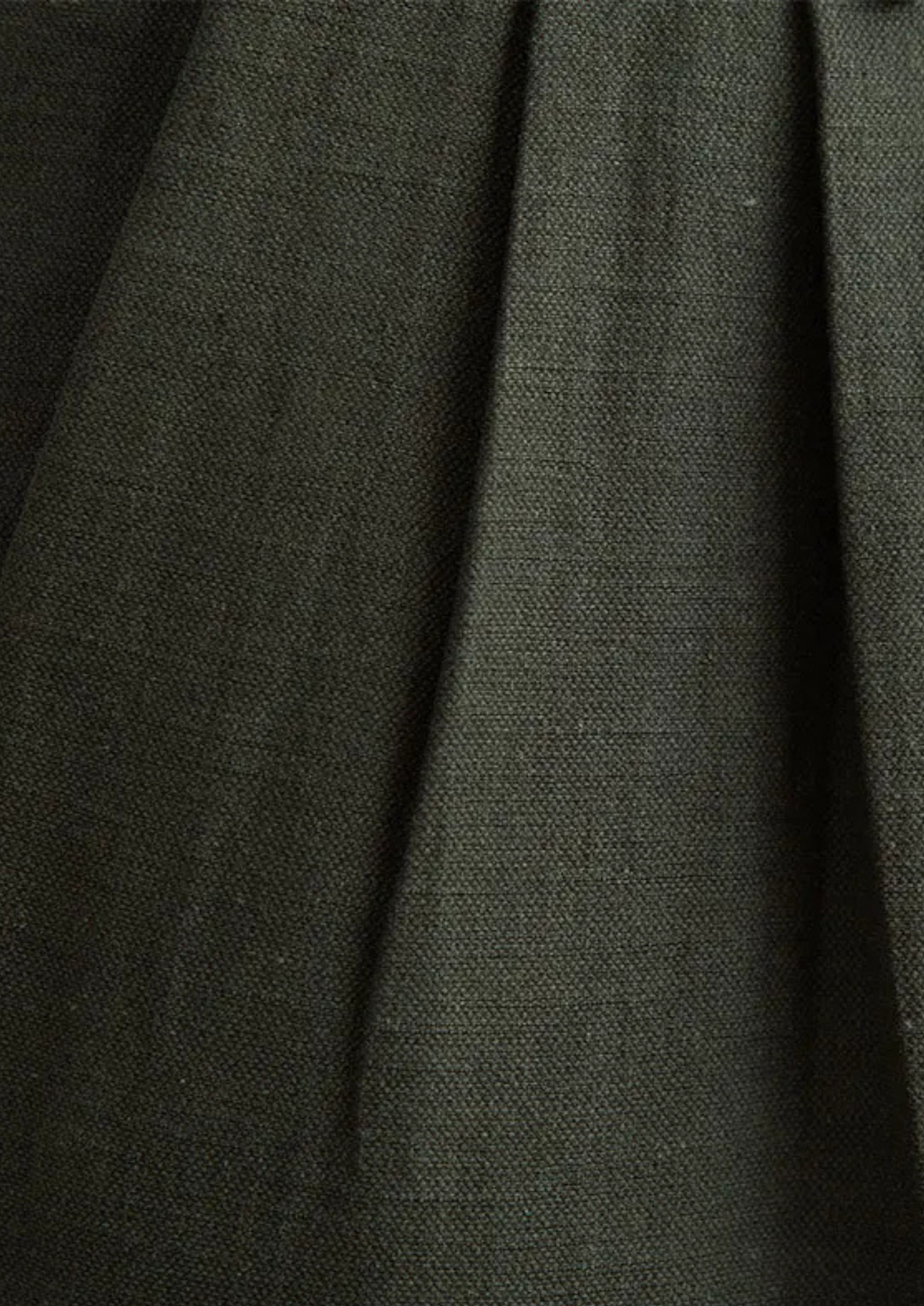 Nora Pleated Coastal Trousers - Olive, view 3