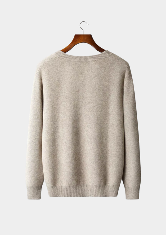 Pure Extra-Fine Merino Wool Essential Cardigan, view 2