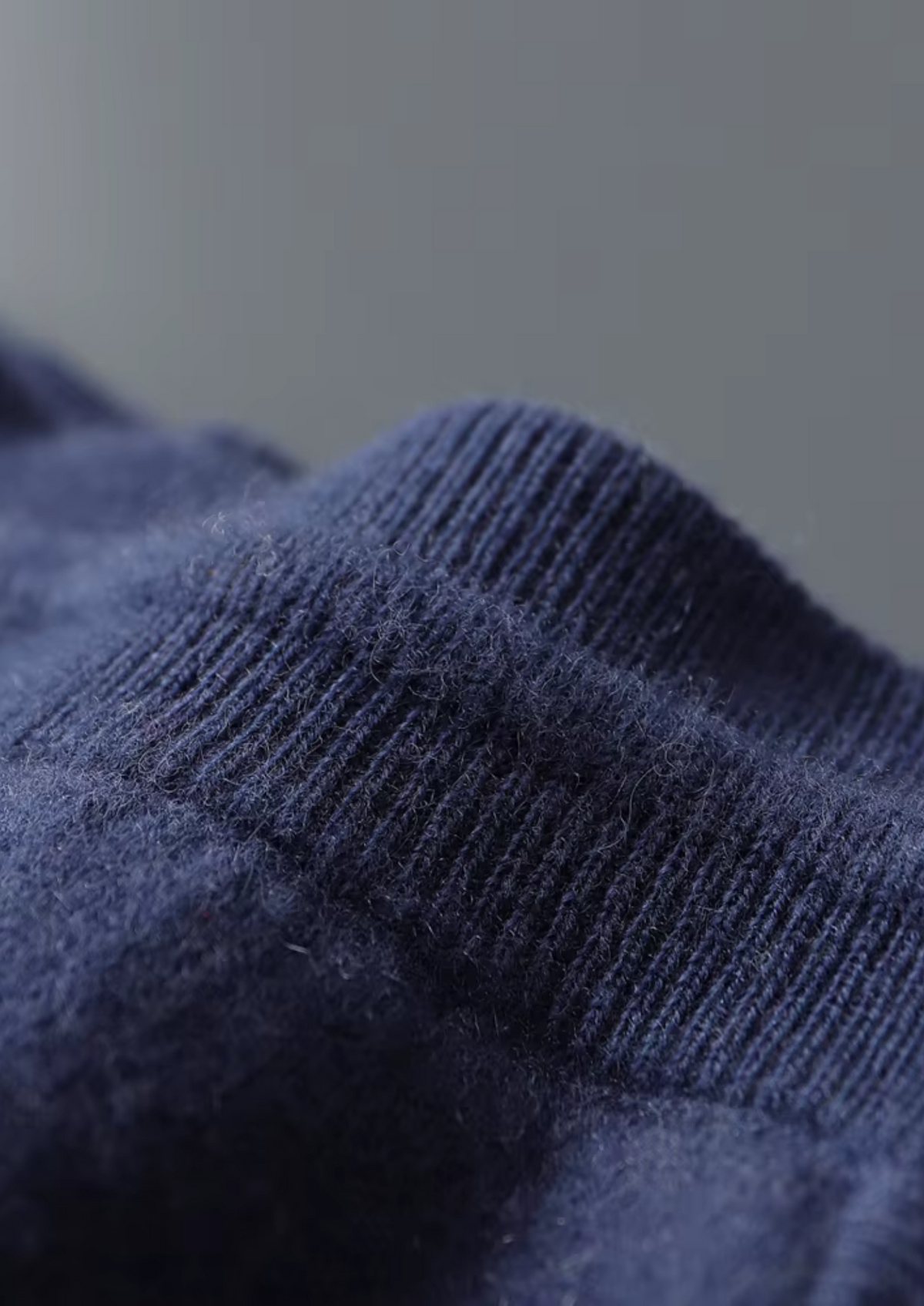 Premium Cashmere Navy Blue Milano Leisure Set, view 10
