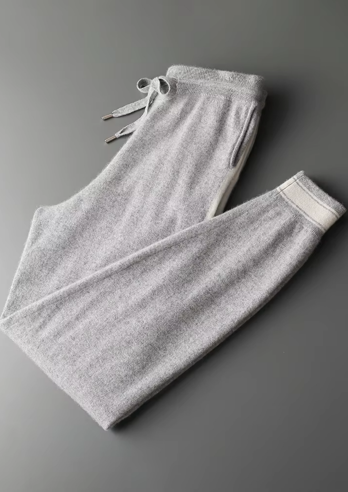 Premium Cashmere Light Gray Vienna Leisure Set, view 4